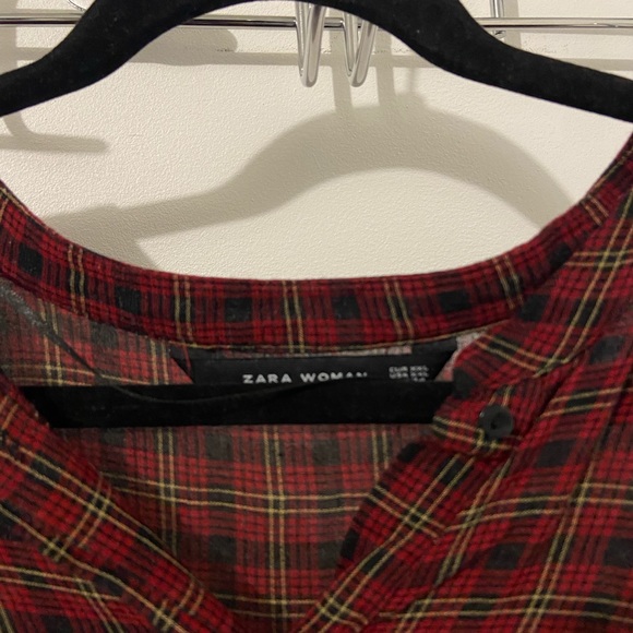 Zara plaid shirt - Picture 3 of 5